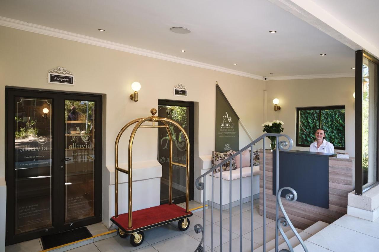 Alluvia Boutique Winery & Luxury Accommodation Stellenbosch Eksteriør bilde